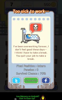 Don't get fired! android App screenshot 3